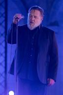 Russell Crowe in concert with his group the Indoor Garden Partcon at Cinecitta, Rome, Italy, June 25, 2023. Photo by IPA/ABACAPRESS