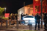 On the night of Friday 3 to Saturday 4 May 2024, at around midnight, shots were fired in the car park of the Micro-Folie cultural centre in Sevran (Seine-Saint-Denis), France, in the Beaudottes district. Photo by Florian Poitout/ABACAPRESS