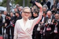 Meryl Streep attends "Le DeuxieÌme Acte" ("The Second Act") Screening & opening ceremony red carpet at the 77th annual Cannes Film Festival at Palais des Festivals on May 14, 2024 in Cannes, France. Photo by David Boyer/ABACAPRESS