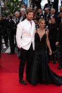 Chris Hemsworth and Elsa Pataky attend the screening of Mad Max âFuriosaâ, as part of 77th edition of Cannes Film Festival, in Cannes, France, on May 15, 2024. Photo by Ammar Abd Rabbo/ABACAPRESS