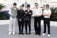 Jason Buda, Nykiya Adams, Director Andrea Arnold, Franz Rogowski and Barry Keoghan attend the Bird Photocall at the 77th annual Cannes Film Festival at Palais des Festivals on May 17, 2024 in Cannes, France. Photo by David NIVIERE/ABACAPRESS