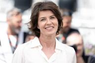 Irene Jacob attends the Rendez-Vous avec Pol Pot (Meeting With Pol Pot) attend The Shameless Photocall at the 77th annual Cannes Film Festival at Palais des Festivals on May 17, 2024 in Cannes, France. Photo by David NIVIERE/ABACAPRESS