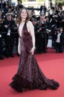 Emma Stone attends the Kinds of Kindness Red Carpet at the 77th annual Cannes Film Festival at Palais des Festivals on May 17, 2024 in Cannes, France. Photo by David NIVIERE/ABACAPRESS