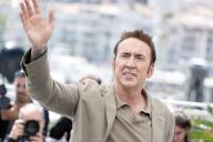 Nicolas Cage attends the The Surfer photocall at the 77th annual Cannes Film Festival at Palais des Festivals on May 17, 2024 in Cannes, France. Photo by David NIVIERE/ABACAPRESS