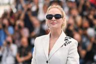 Uma Thurman attending the Oh Canada Photocall as part of the 77th Cannes International Film Festival in Cannes, France on May 18, 2024. Photo by Aurore Marechal/ABACAPRESS