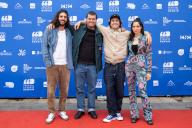 Producer, Marley Duboscq, Max Mauroux and Sawsan Abes attending the Presque Legal Photocall as part of the Festival du Film de Demain in Vierzon, France on June 01, 2024. Photo by Aurore Marechal/ABACAPRESS