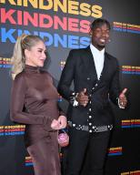 Paul Pogba with his wife Maria Zulay Salaues attending the photocall for the preview of the new film by Yorgos Lanthimos Kinds Of Kindness, in Milan, Italy, on May 31, 2024. Photo by Manuele Mangiarotti/IPA/ABACAPRESS