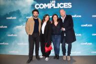 William Lebghil, Laura Felpin, Cecila Rouaud and Francois Damiens attending the Les Complices Premiere at the UGC Cine Cite Bercy on March 29, 2023. Photo by Aurore Marechal/ABACAPRESS