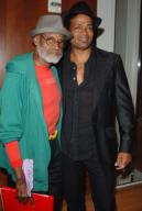 Director Mario Van Peebles right and father Melvin Van Peebles attend the Hermes and Turner Classic Movies celebration of cinematic shorts held at the Morgan Library on Wednesday September 9 2006 in New York City New York. (Pictured: Mario Van ...