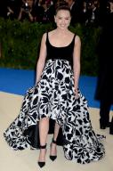 Daisy Ridley arriving on the red carpet at the Costume Institute Benefit at The Metropolitan Museum of Art celebrating the opening of Rei Kawakubo/Comme des Garcons: Art of the In-Between in New York City, NY, USA, on May 1, 2017. Photo by Dennis ...