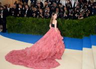 Laura Osnes arriving on the red carpet at the Costume Institute Benefit at The Metropolitan Museum of Art celebrating the opening of Rei Kawakubo/Comme des Garcons: Art of the In-Between in New York City, NY, USA, on May 1, 2017. Photo by Dennis Van ...