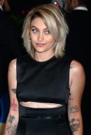 Paris Jackson arriving on the red carpet at the Costume Institute Benefit at The Metropolitan Museum of Art celebrating the opening of Rei Kawakubo/Comme des Garcons: Art of the In-Between in New York City, NY, USA, on May 1, 2017. Photo by Dennis ...