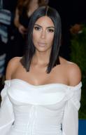 Kim Kardashian arriving on the red carpet at the Costume Institute Benefit at The Metropolitan Museum of Art celebrating the opening of Rei Kawakubo/Comme des Garcons: Art of the In-Between in New York City, NY, USA, on May 1, 2017. Photo by Dennis ...