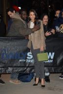 .March 2, 2020 New York City..Nina Dobrev was seen at The Daily Show with Trevor Noah on March 2, 2020 in New York City...Credit: Kristin Callahan/ACE Pictures.Tel:email: ..