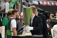 Europa Leaguev Trophy during the UEFAEuropa League Final match between Sevilla 5-2 (d.c.r.) Roma at Puskas Arena on May 31, 2023 in Budapest, Hungary. (Photo by Maurizio Borsari\/AFLO