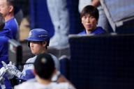 (L-R) Shohei Ohtani, Ippei Mizuhara (Dodgers), MARCH 20, 2024 - Baseball : MLB World Tour Seoul Series opening game 1 between the San Diego Padres and the Los Angeles Dodgers at Gocheok Sky Dome, Seoul, South Korea. (Photo by Naoki Nishimura/AFLO SPORT