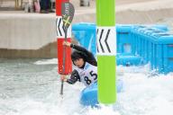 Aki Yazawa, APRIL 26, 2024 - Canoe Slalom : 2024 Canoe Slalom & Kayak Cross Japan national candidate selection race WX-1 at Kasai Canoe Slalom Centre, Tokyo, Japan. (Photo by YUTAKA\/AFLO SPORT