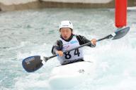 Masami Ochi, APRIL 26, 2024 - Canoe Slalom : 2024 Canoe Slalom & Kayak Cross Japan national candidate selection race WX-1 at Kasai Canoe Slalom Centre, Tokyo, Japan. (Photo by YUTAKA\/AFLO SPORT
