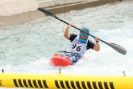 Yu Mishima, APRIL 26, 2024 - Canoe Slalom : 2024 Canoe Slalom & Kayak Cross Japan national candidate selection race MX-1 at Kasai Canoe Slalom Centre, Tokyo, Japan. (Photo by YUTAKA\/AFLO SPORT
