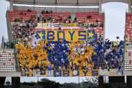 Supporters (Parma) during the Italian Serie B match between Bari 1-1 Parma at San Nicola Stadium on May 01, 2024 in Bari, Italy. (Photo by Maurizio Borsari\/AFLO
