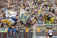 Supporters (Parma) during the Italian Serie B match between Parma 1-1 Cremonese at Ennio Tardini Stadium on May 05, 2024 in Parma, Italy. (Photo by Maurizio Borsari\/AFLO