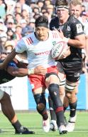 May 5, 2024, Tokyo, Japan - Toyota Verblitz full back Taichi Takahashi carries the ball during a Japan Rugby League One match against Ricoh Black Rams Tokyo at the Prince Chichibu rugby stadium in Tokyo on Sunday, May 5, 2024. Verblitz defeated Black Rams 45-18. (photo by Yoshio Tsunoda\/AFLO