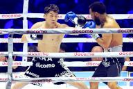 (L-R) Naoya Inoue (JPN), Luis Nery (MEX), MAY 6, 2024 - Boxing : IBF, WBA, WBC and WBO world super bantamweight title bout at Tokyo Dome in Tokyo, Japan. (Photo by Naoki Nishimura\/AFLO SPORT