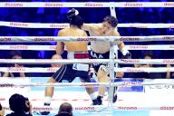 (L-R) Luis Nery (MEX), Naoya Inoue (JPN), MAY 6, 2024 - Boxing : IBF, WBA, WBC and WBO world super bantamweight title bout at Tokyo Dome in Tokyo, Japan. (Photo by Naoki Nishimura\/AFLO SPORT