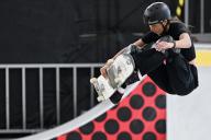 Cocona Hiraki (JPN), MAY 16, 2024 - Skateboarding : OQS olympic qualifier series for paris 2024 Women
