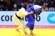 (L-R) Wakana Koga (JPN), Ellen Salens (BEL), MAY 19, 2024 -Judo : World Judo Championships Abu Dhabi 2024 Women