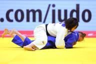(Top-Bottom) Wakana Koga (JPN), Ellen Salens (BEL), MAY 19, 2024 -Judo : World Judo Championships Abu Dhabi 2024 Women