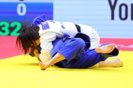 (Top-Bottom) Wakana Koga (JPN), Ellen Salens (BEL), MAY 19, 2024 -Judo : World Judo Championships Abu Dhabi 2024 Women