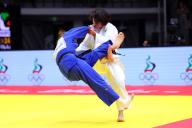 (L-R) Sita Kadamboeva (UZB), Kisumi Omori (JPN), MAY 19, 2024 -Judo : World Judo Championships Abu Dhabi 2024 Women
