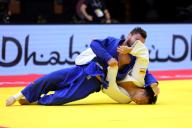 (Top-Bottom) Ayub Bliev (AIN), Ryuju Nagayama (JPN), MAY 19, 2024 -Judo : World Judo Championships Abu Dhabi 2024 Men