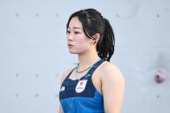 Karin Hayashi (JPN), MAY 17, 2024 - Sport Climbing : OQS olympic qualifier series for paris 2024 Women\'s Speed Qualification at Huangpu River side in Shanghai, China. (Photo by MATSUO.K\/AFLO SPORT