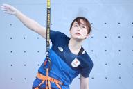 Natsumi Hayashi (JPN), MAY 17, 2024 - Sport Climbing : OQS olympic qualifier series for paris 2024 Women\'s Speed Qualification at Huangpu River side in Shanghai, China. (Photo by MATSUO.K\/AFLO SPORT