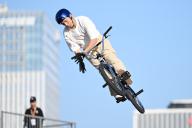 Rim Nakamura (JPN), MAY 17, 2024 - BMX : OQS olympic qualifier series for paris 2024 Men\'s Free style Park Qualification at Huangpu River side in Shanghai, China. (Photo by MATSUO.K\/AFLO SPORT