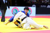(Top-Bottom) Ryoma Tanaka (JPN), Tal Flicker (ISL), MAY 20, 2024 -Judo : World Judo Championships Abu Dhabi 2024 Men\