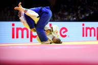 (Top-Bottom) Andreja Leski (SLO), Angelika Szymanska (POL), MAY 21, 2024 -Judo : World Judo Championships Abu Dhabi 2024 Women
