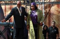 9 May 2009 - Jacob Zuma and the first wife Sizakele Khumalo during the presidential inauguration at the Union Building, Pretoria. Pic: Elizabeth Sejake / Sunday Times / Arena Holdings / african