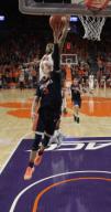 Virginia Cavaliers guard Kyle Guy (5) drives to the basket against the Clemson Tigers on January 14, 2017. Mandatory Photo Credit: Vern Verna / Ai Wire