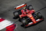 MONACO - Carlos Sainz (Ferrari) during the Monaco Grand Prix. ANP SEM VAN DER WAL