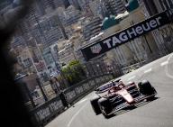 MONACO - Carlos Sainz (Ferrari) during the Monaco Grand Prix. ANP SEM VAN DER WAL