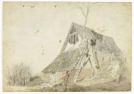 Farm House in Ruins. Possibly Michael "Angelo" Rooker (English, 1746-1801); or John Alexander Gresse (English, 1741-1794). Date: 1766-1801. Dimensions: 233 × 335 mm. Pen and black ink, with brush and watercolor, over graphite on ivory laid paper, laid down on card. Origin: England. Museum: The Chicago Art Institute, Chicago, USA.Farm House in Ruins. Possibly Michael "Angelo" Rooker (English, 1746-1801); or John Alexander Gresse (English, 1741-1794). Date: 1766-1801. Dimensions: 233 × 335 mm. Pen and black ink, with brush and watercolor, over graphite on ivory laid paper, laid down on card. Origin: England. Museum: The Chicago Art Institute, Chicago, USA.. Album. . 