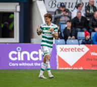 2nd April 2023; Victoria Park, Dingwall, Scotland: Scottish Premiership Football, Ross County versus Celtic; Joao Pedro Neves Filipe Jota of Celtic celebrates after he scores from the penalty spot to make it 1-0 to Celtic in the 50th minute of the first half