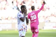 11th November 2023; CommBank Stadium, Sydney, NSW, Australia; A-League Football, Western Sydney Wanderers versus Perth Glory; Bruce Kamau of Perth Glory reacts after missing a chance to
