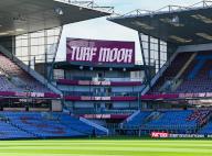 3rd March 2024; Turf Moor, Burnley, Lancashire, England; Premier League Football, Burnley versus Bournemouth; Digital display board inside the stadium