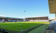 3rd March 2024; Turf Moor, Burnley, Lancashire, England; Premier League Football, Burnley versus Bournemouth; pitch view from the home end stand