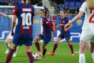 28th March 2024; Estadi Johan Cruyff, Barcelona, Spain, UEFA Womens Champions League Football, Barcelona versus SK Brann; Aitana