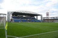 26th April 2024; Stadio Benito Stirpe, Frosinone, Italy; Serie A Football; Frosinone versus Salernitana; A general view of Benito Stirpe Stadium showing the main stand